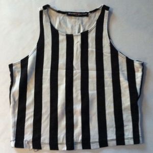 Brandy Melville Striped Crop Top