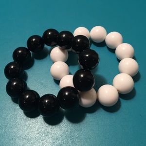Black & White Bracelets