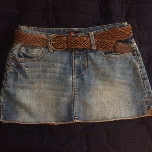 Abercrombie Braided Leather Belt