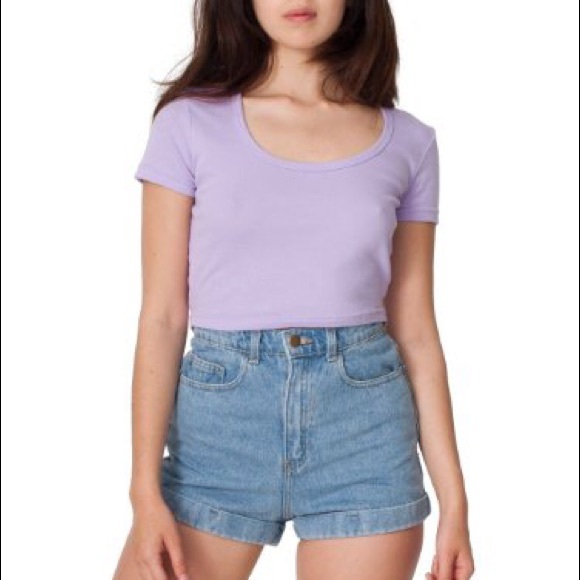 American Apparel Denim Shorts