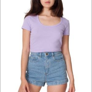 American Apparel Denim Shorts