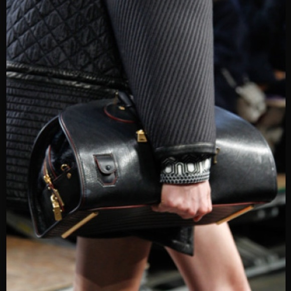 Like New Proenza Schouler Kiri burgundy leather bag
