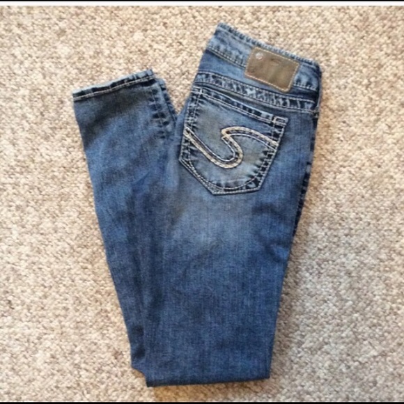 Silver Aiko skinny jean 27/29