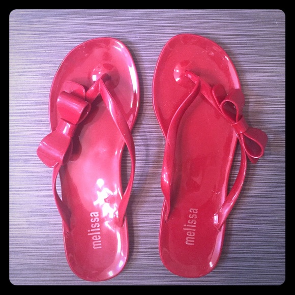 Melissa Bow Flip Flops