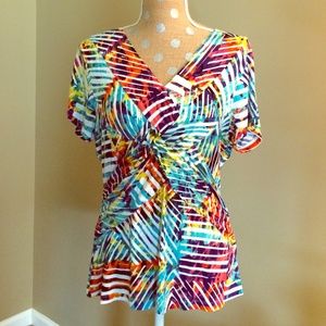 Colorful summer top
