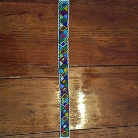Colorful Beaded Choker Necklace