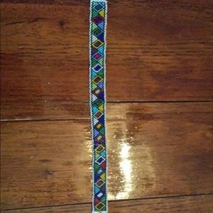 Colorful Beaded Choker Necklace