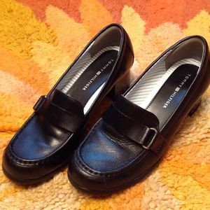 Tommy Hilfiger Black Loafers