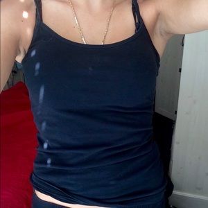 Black Forever 21 spaghetti strap tank! SMALL