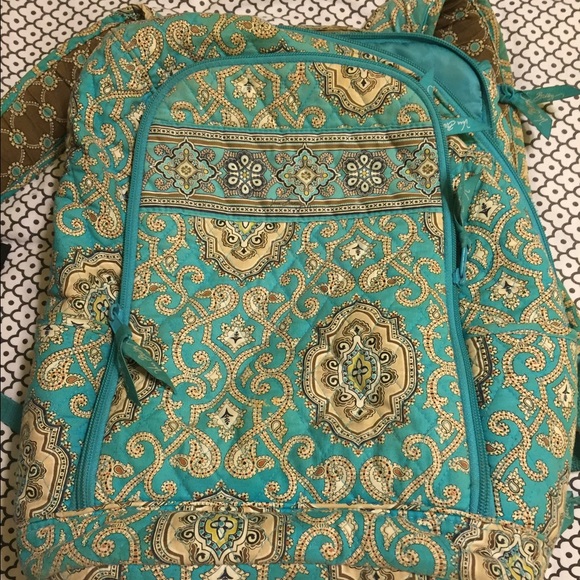 Vera Bradley totally turq backpack