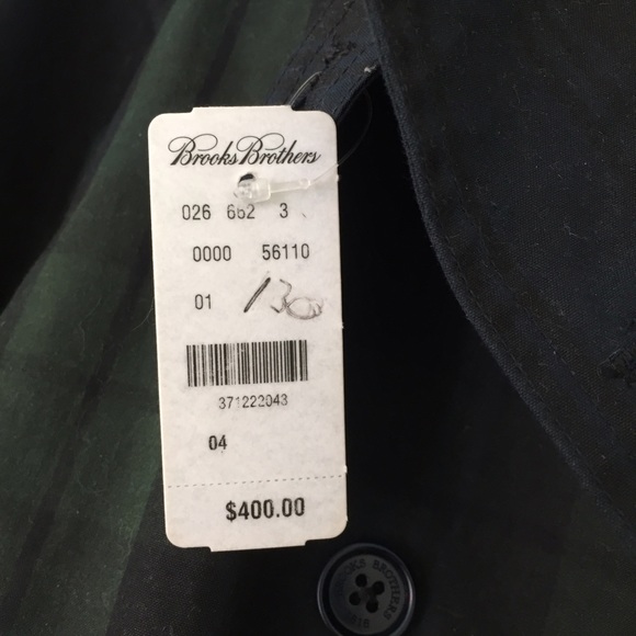 Plaid brooks brothers coat NWT orig. $400 - Picture 2 of 4