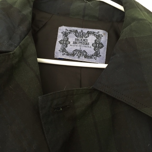 Plaid brooks brothers coat NWT orig. $400 - Picture 4 of 4