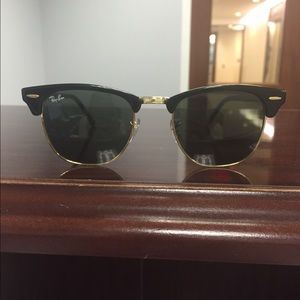 Authentic rayban club masters