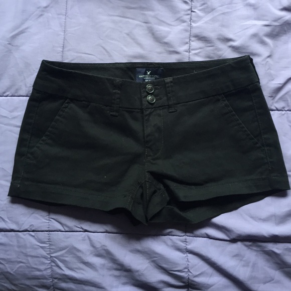 American Eagle black shorts