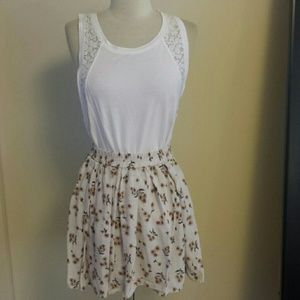 Brandy Melville Floral Skirt