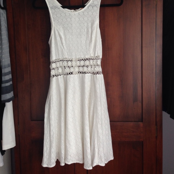 Free people white daisy dress