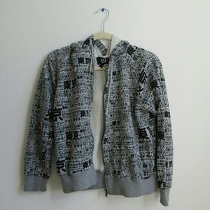 Forever 21 oversized sip up jacket