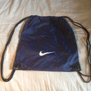 Pull string nike bag