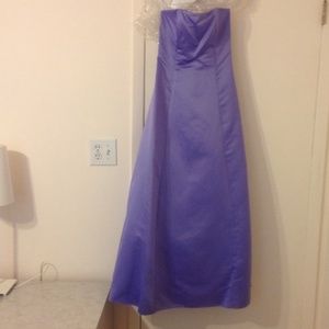 Purple gown
