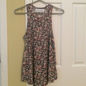 GYPSY WARRIOR FLORAL TANK