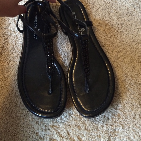 Black sandals