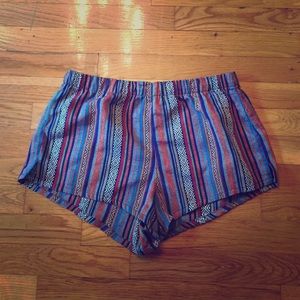 NWOT Aztec Shorts