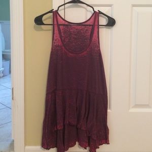 FREE PEOPLE TANK SIZE MEDIUM