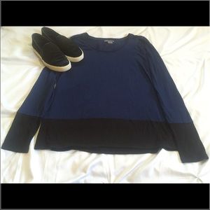 VINCE color block shirt