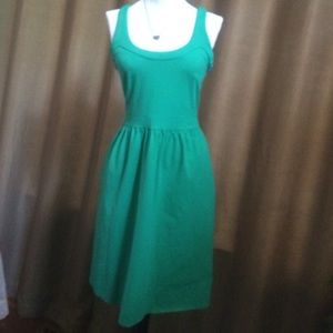 Green Cynthia Rowley Fitted Dress
