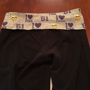 PINK Minnesota Vikings Yoga Pants