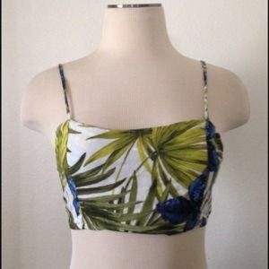 Brandy Melville Tropical Crop Tank