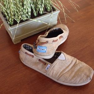 Tan Burlap TOMS