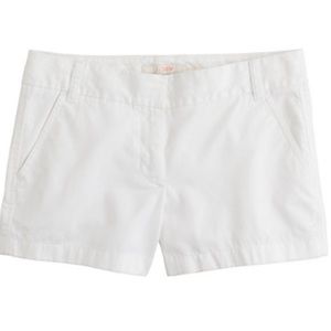 J. Crew white shorts