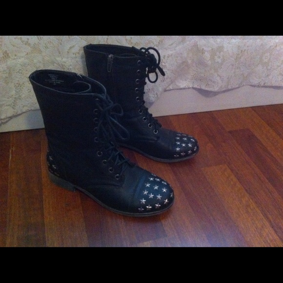 STEVE MADDEN : MADDEN GIRL COMBAT BOOTS