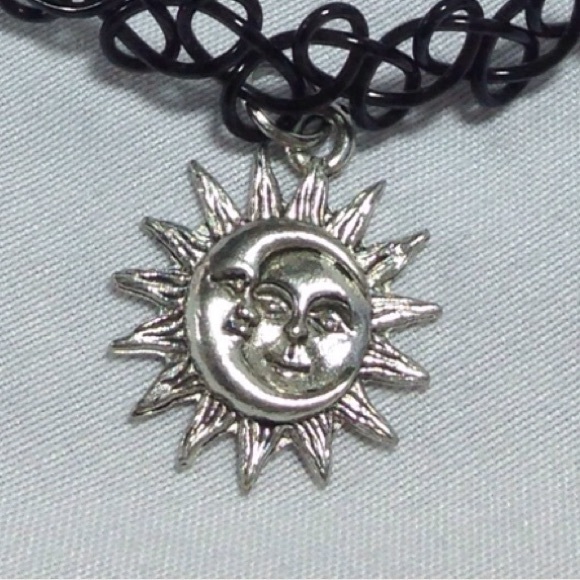 Sun & Moon Choker Necklace