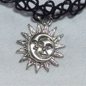 Sun & Moon Choker Necklace