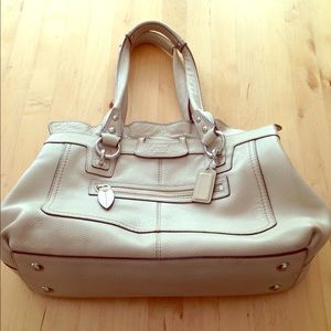 Coach leather handbag