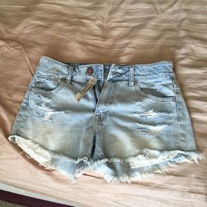 American eagle outfitted high waisted shorts
