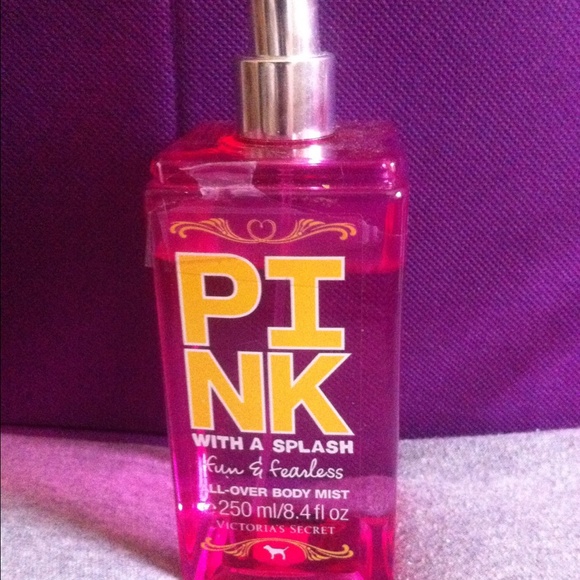 Pink fun and fearless mist