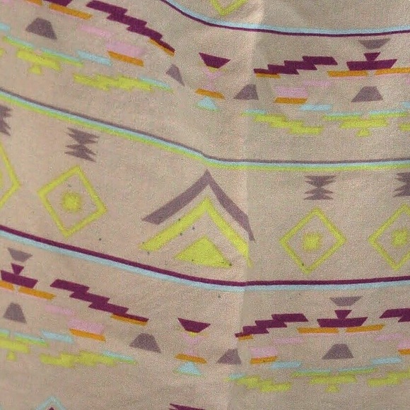 Neon Geometric Racerback Top - Picture 4 of 4