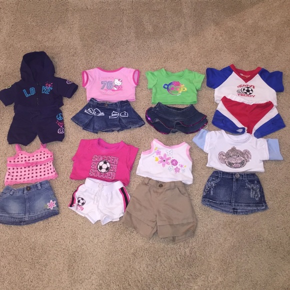 Build a bear clothes bundle