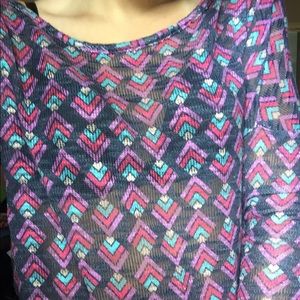 Color printed top