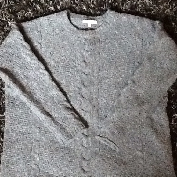 Madewell Cable Knit Wool Sweater