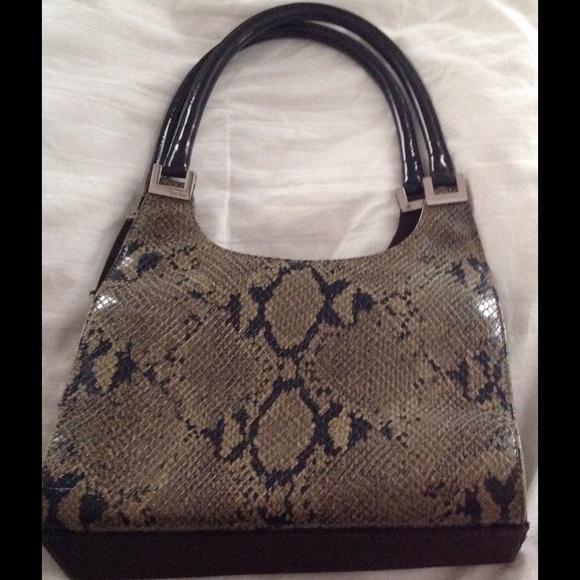 Nine West snakeskin purse - Picture 2 of 3
