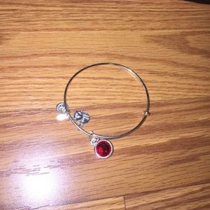 Alex & Ani ruby bracelet birthstone