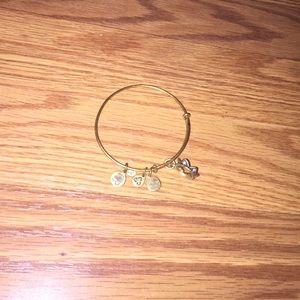 Alex & Ani crown bracelet
