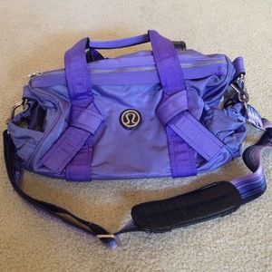 Lulu Lemon SMALL Purple Duffle-bag