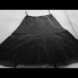 Nine West Green Skirt s 8