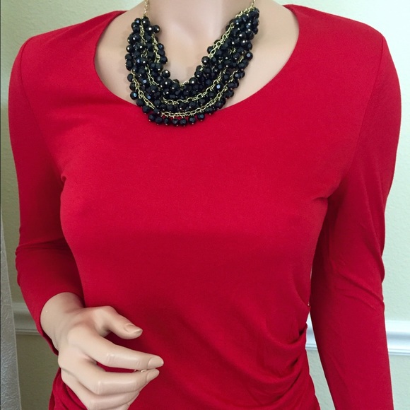 Red Jersey dress