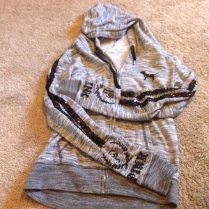 VS PINK Zip up hoodie